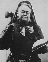 Carrie Nation in 1910