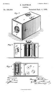 U.S. patent no. 388,850, issued to George Eastman, September 4, 1888